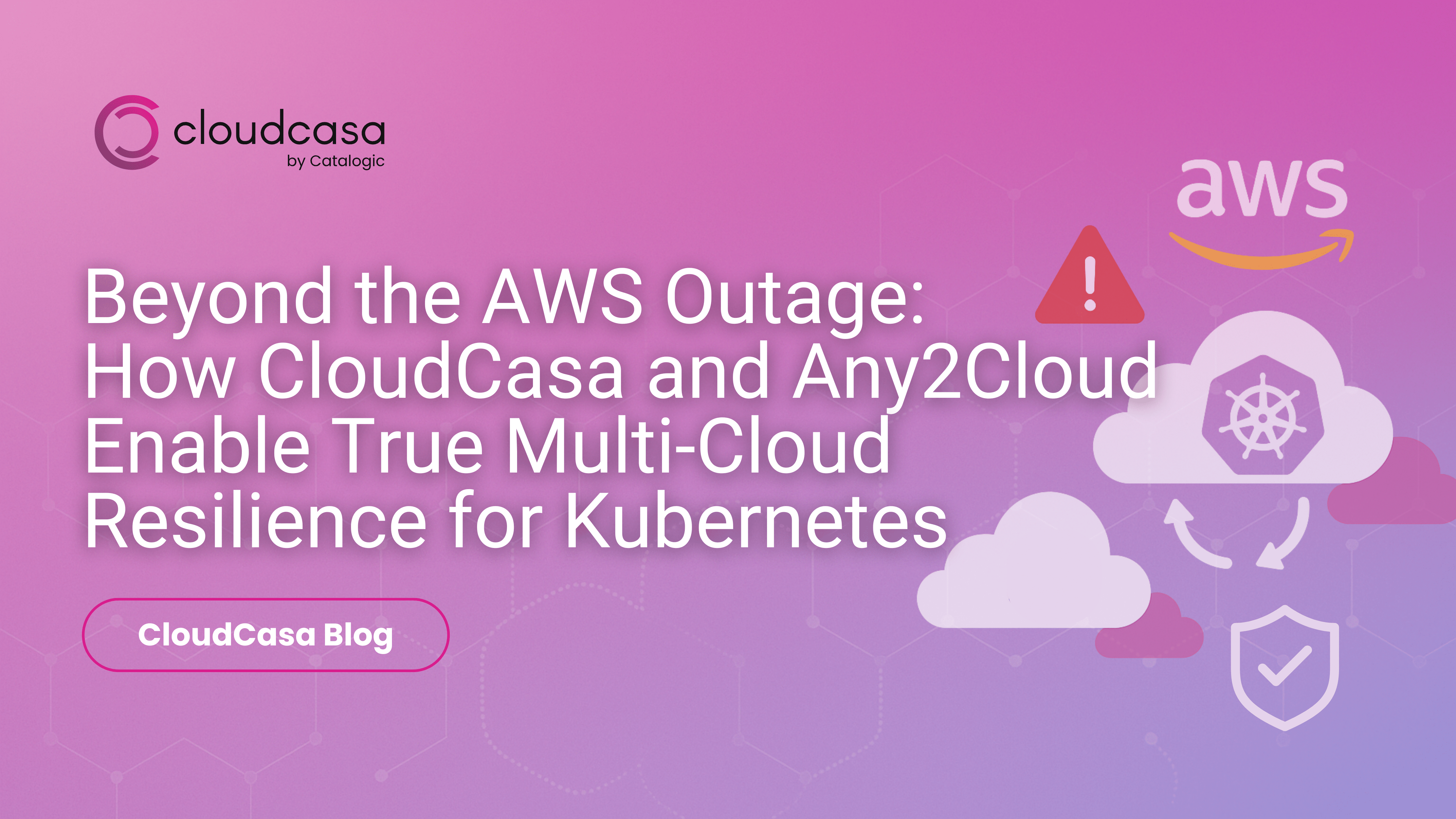 Beyond the AWS Outage: How CloudCasa and Any2Cloud Enable True Multi-Cloud Resilience for Kubernetes 