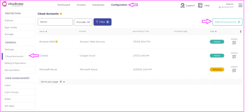 aks cluster to azure migration step 1