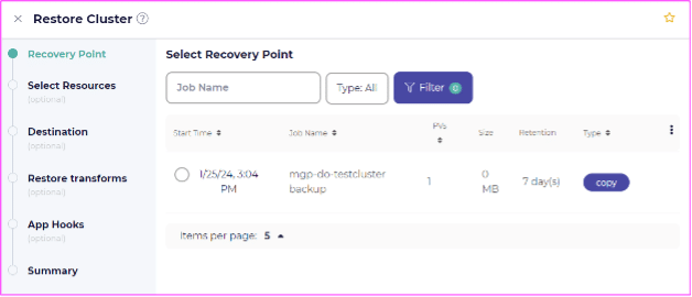aks cluster to azure migration step 20