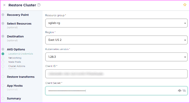 aks cluster to azure migration step 23