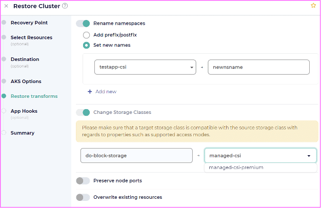 aks cluster to azure migration step 26