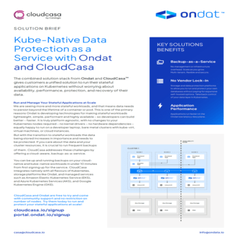 kube native protection as a service with ondat resize