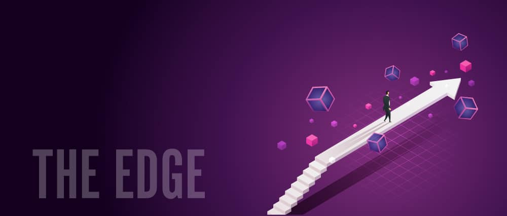 the edge
